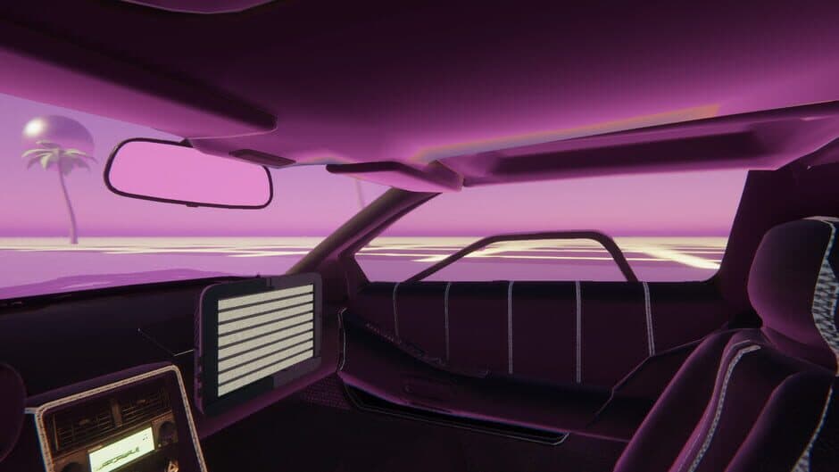 Vaporwave Road VR screenshot 5
