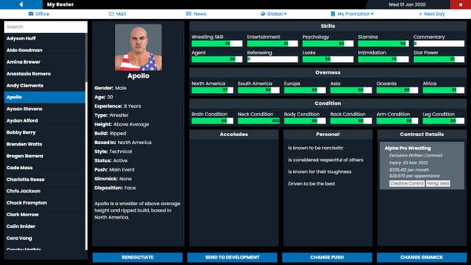 Pro Wrestling Sim screenshot 5