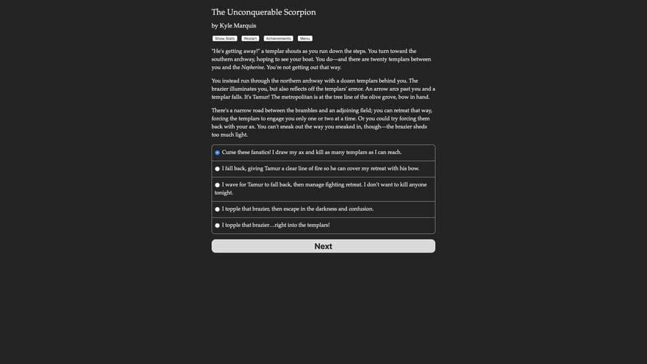 Pon Para and the Unconquerable Scorpion screenshot 2