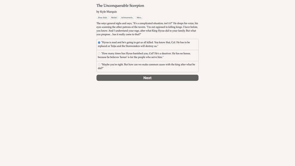 Pon Para and the Unconquerable Scorpion screenshot 4