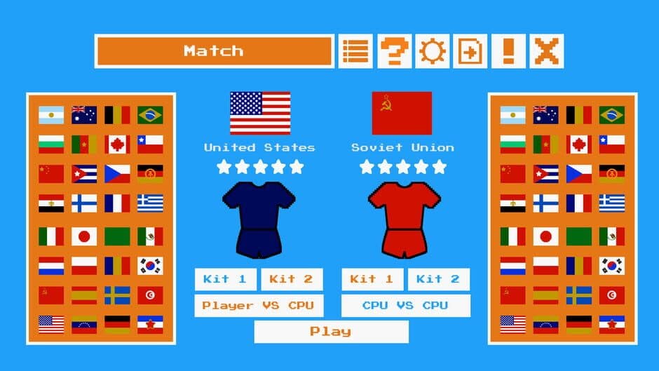 80s Volleyball screenshot 1