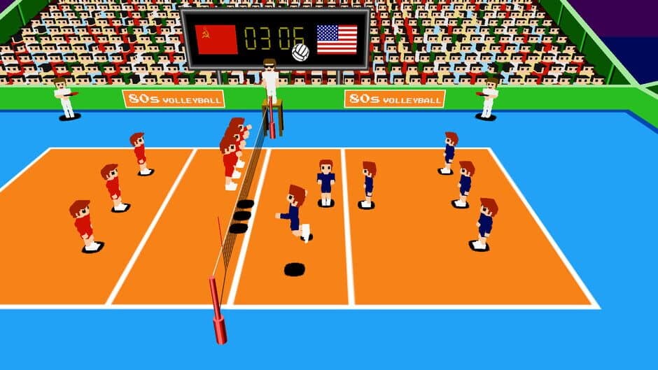80s Volleyball screenshot 3