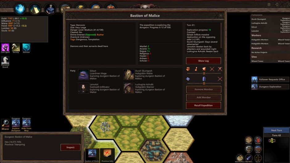 Wizards and Warlords screenshot 1