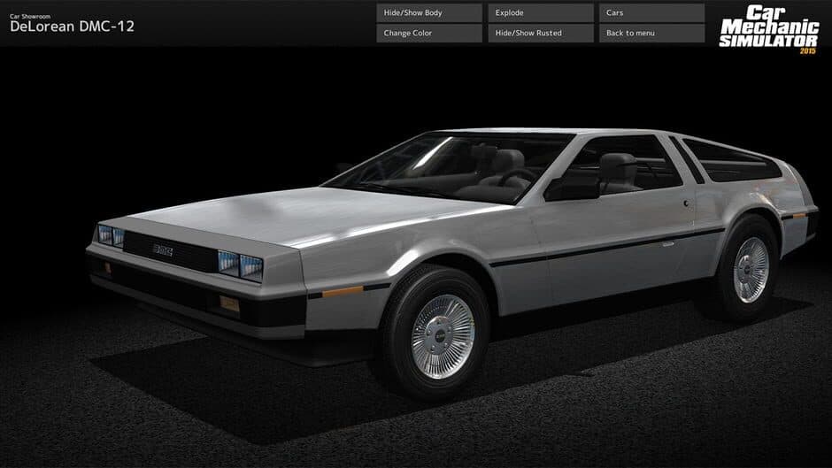 Car Mechanic Simulator 2015: DeLorean screenshot 1