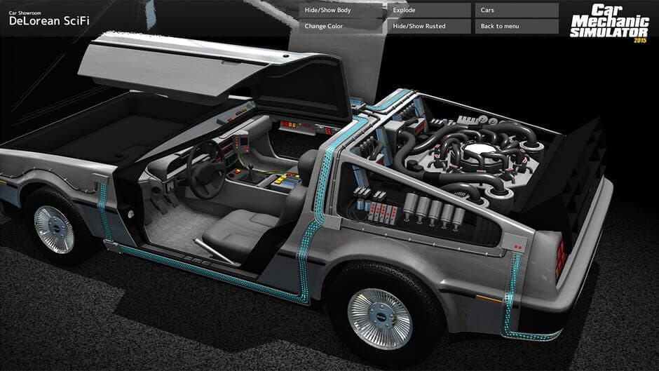 Car Mechanic Simulator 2015: DeLorean screenshot 5