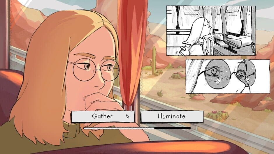 A Sketchbook About Her Sun screenshot 1