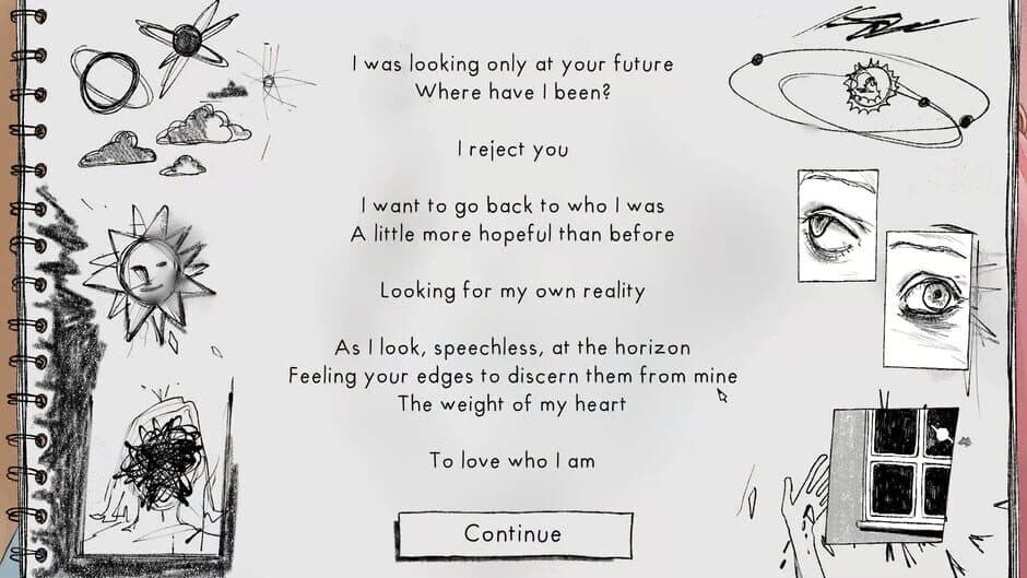 A Sketchbook About Her Sun screenshot 5