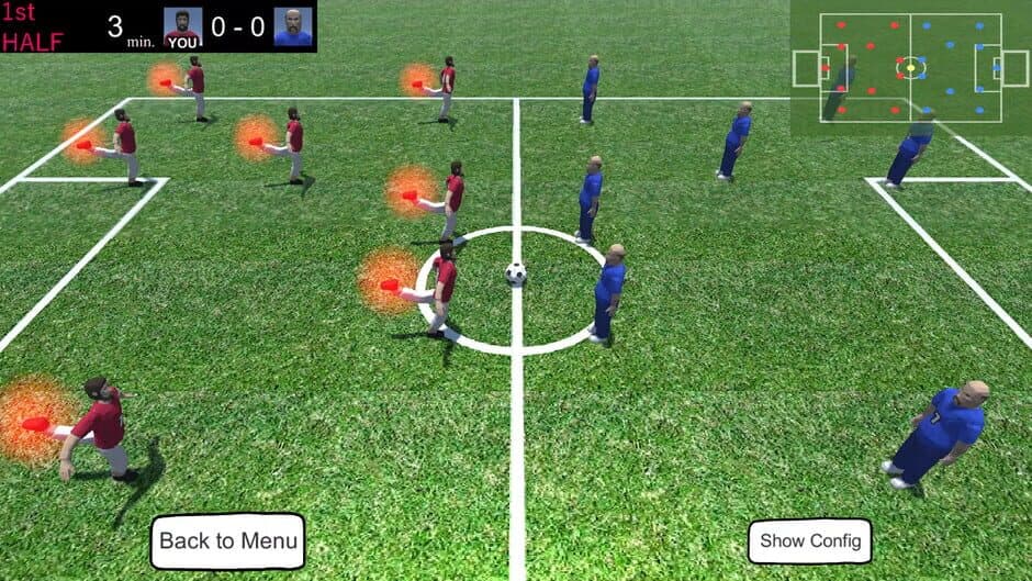 Oneteam Soccer screenshot 1