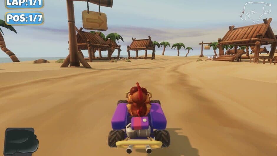 Moorhuhn Kart screenshot 4