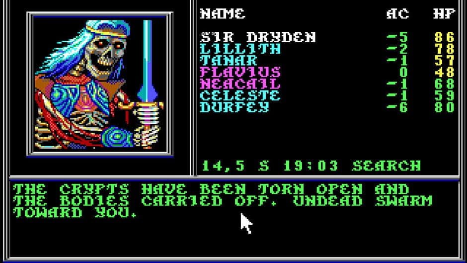 Death Knights of Krynn screenshot 5