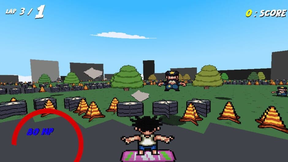 Hoverboard Chase screenshot 5