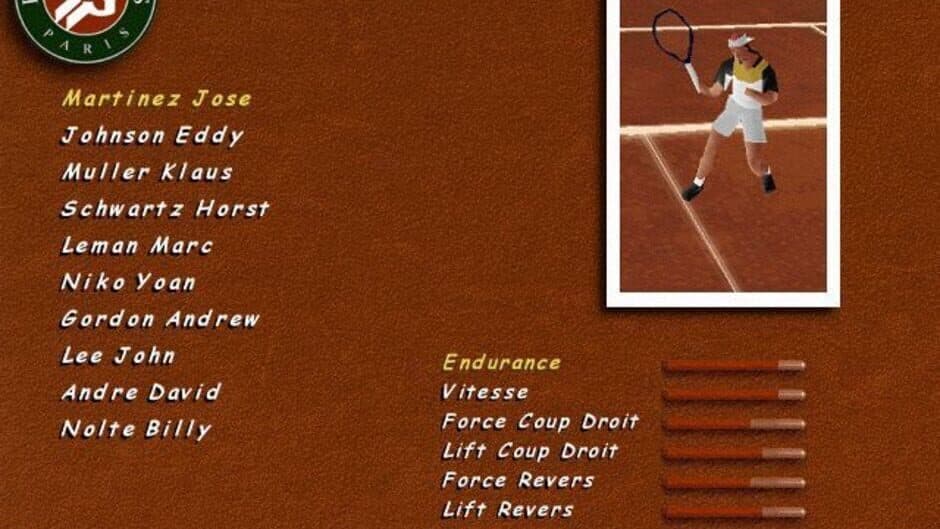 Roland Garros 1997 screenshot 4