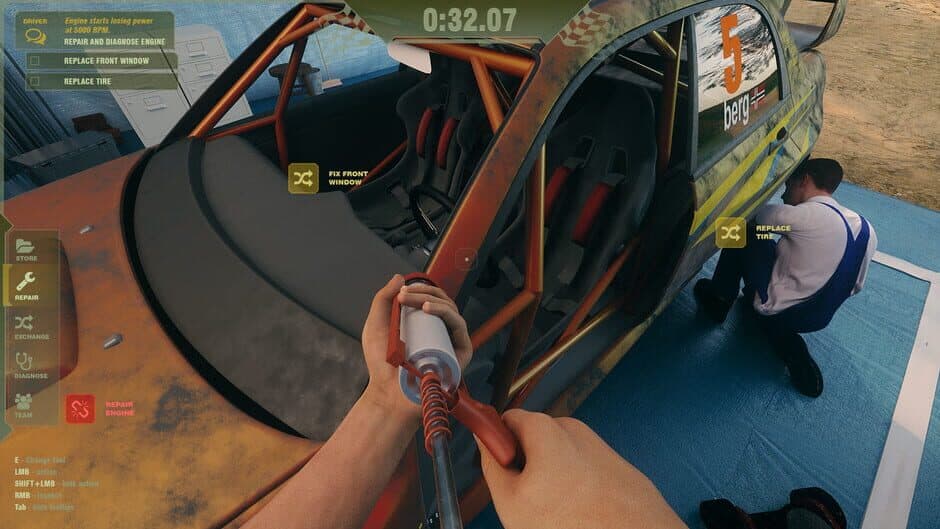 Rally Mechanic Simulator screenshot 5