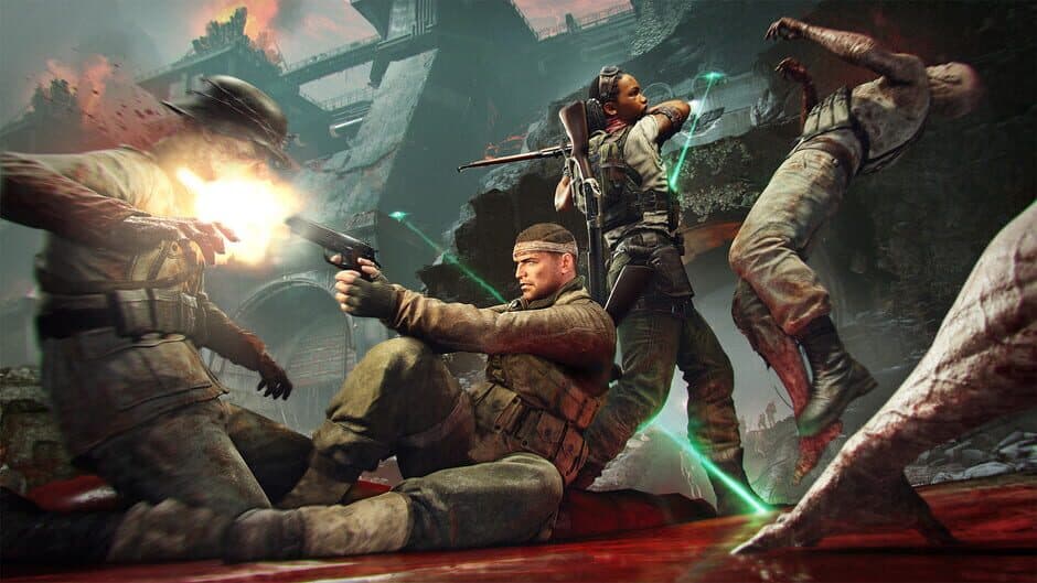 Zombie Army 4: Dead War - Mission 4: Damnation Valley screenshot 2