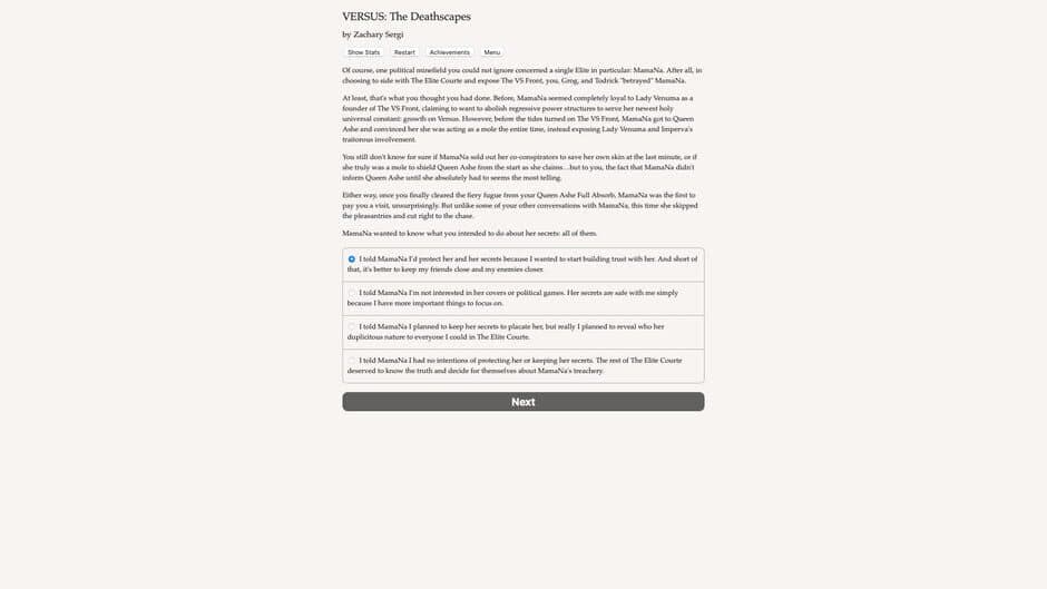 Versus: The Deathscapes screenshot 2