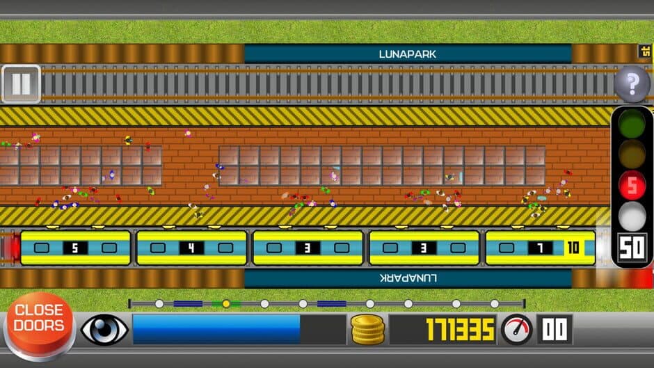 Subway Train Simulator 2D screenshot 2