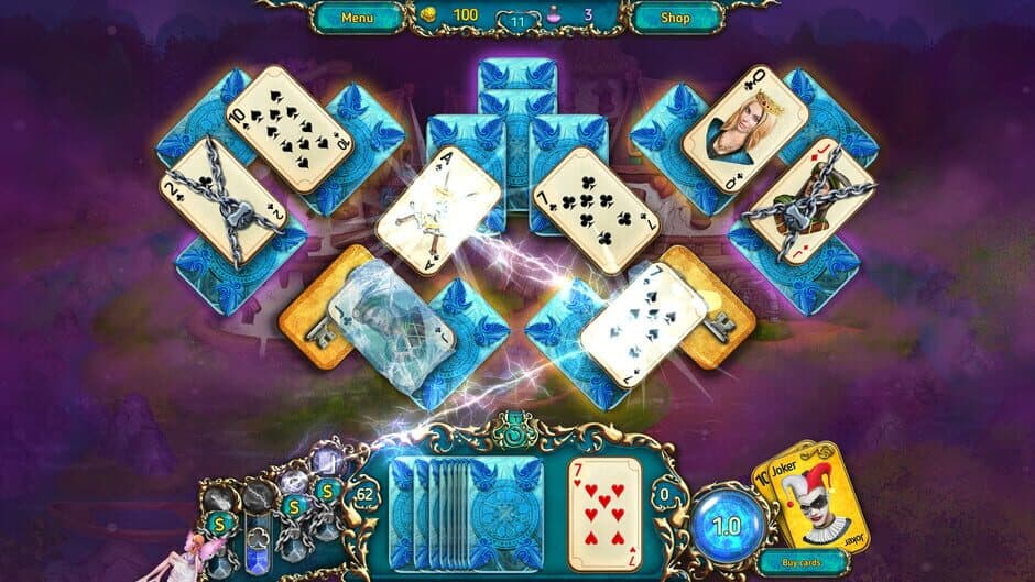 Dreamland Solitaire: Dark Prophecy screenshot 4