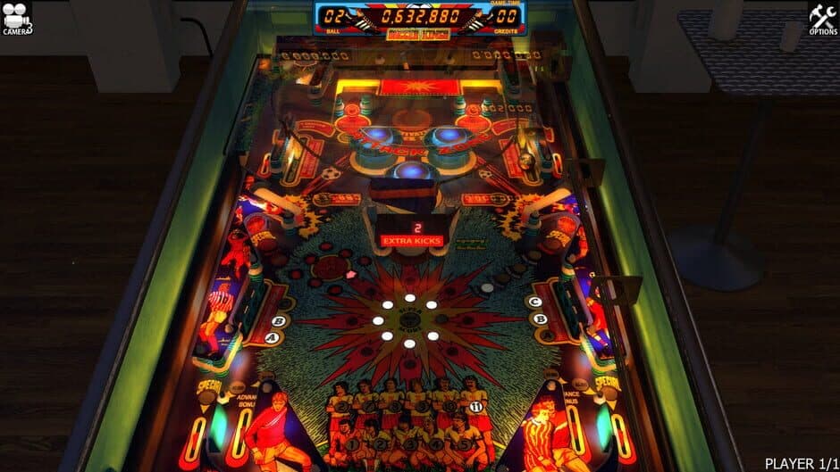 Zaccaria Pinball: Soccer Kings Table screenshot 4