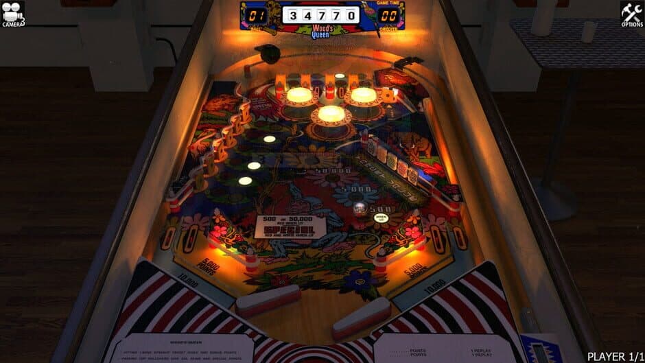Zaccaria Pinball: Wood's Queen Table screenshot 3