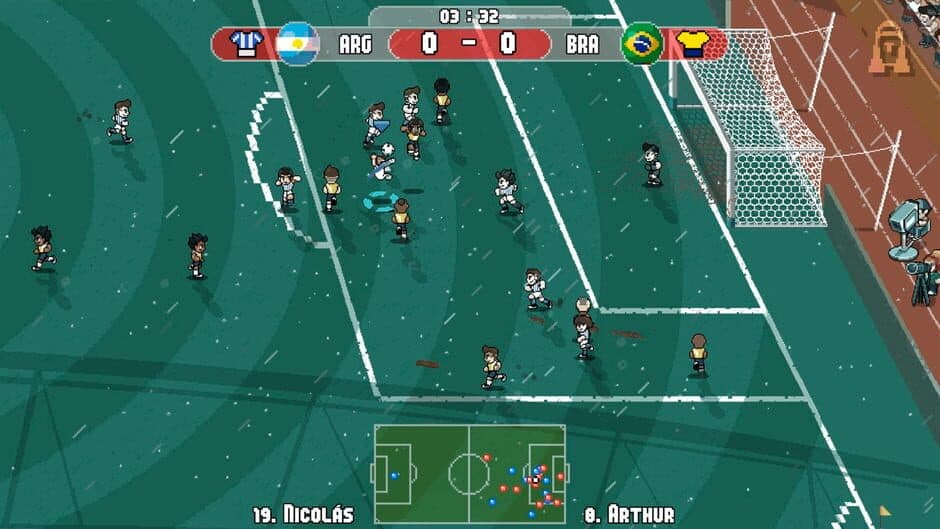 Pixel Cup Soccer: Ultimate Edition screenshot 1