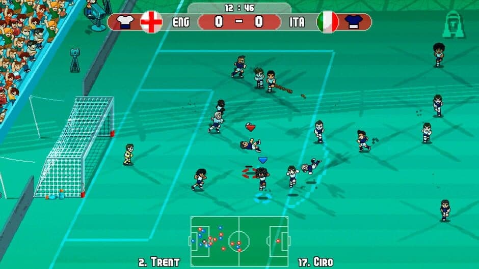 Pixel Cup Soccer: Ultimate Edition screenshot 2