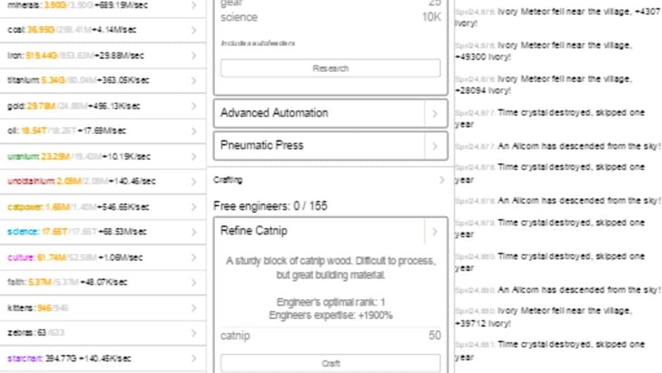 Kittens Game screenshot 4