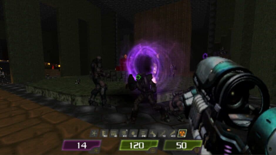 Quake 4: Lightning Fast Mod Doom Edition screenshot 1