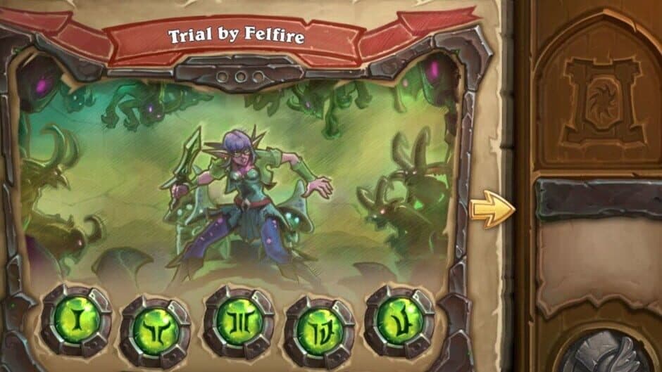 Hearthstone: Ashes of Outland - Trial by Felfire screenshot 2