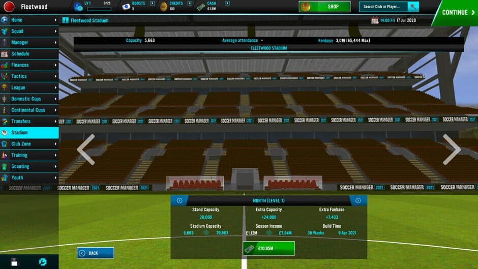 Soccer Manager 2021 screenshot 4