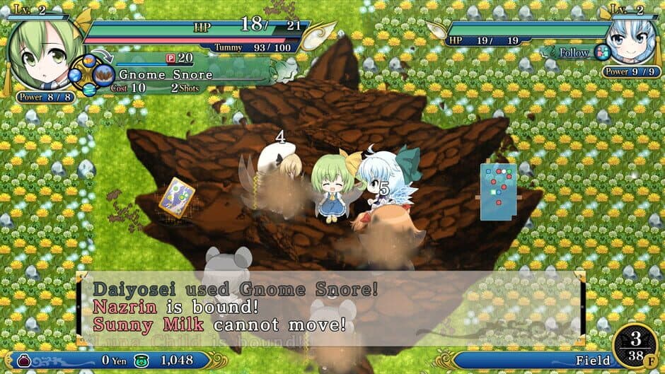 Touhou Genso Wanderer Reloaded: Daiyosei screenshot 3