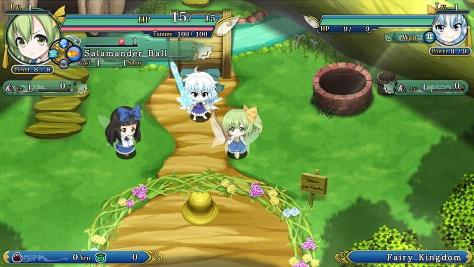 Touhou Genso Wanderer Reloaded: Daiyosei screenshot 1