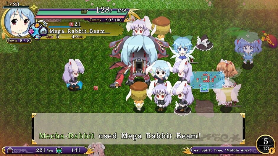 Touhou Genso Wanderer Reloaded: Rei'sen screenshot 1