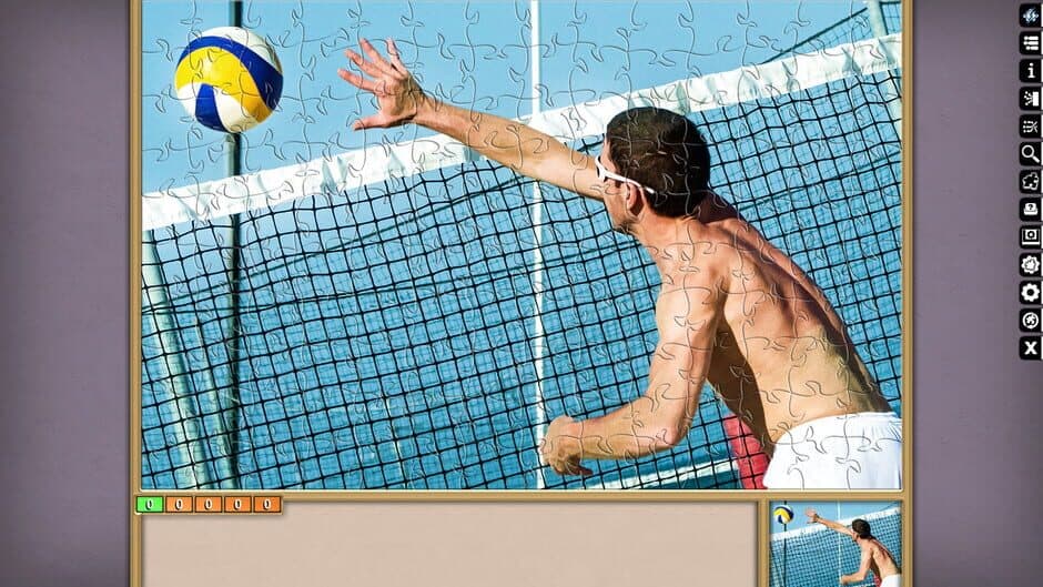 Pixel Puzzles Ultimate: Beach Volleyball screenshot 2