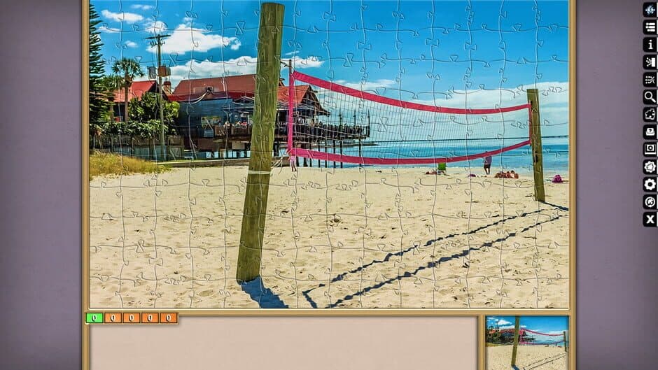 Pixel Puzzles Ultimate: Beach Volleyball screenshot 4