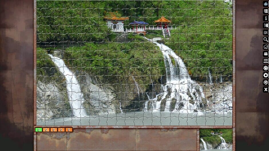 Pixel Puzzles Ultimate: Waterfalls screenshot 2