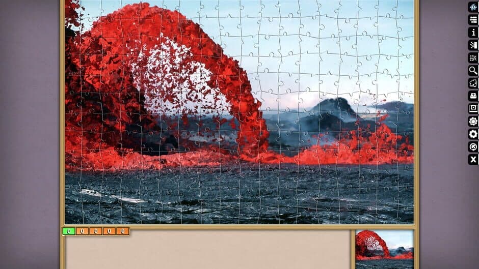 Pixel Puzzles Ultimate: Volcanoes screenshot 1