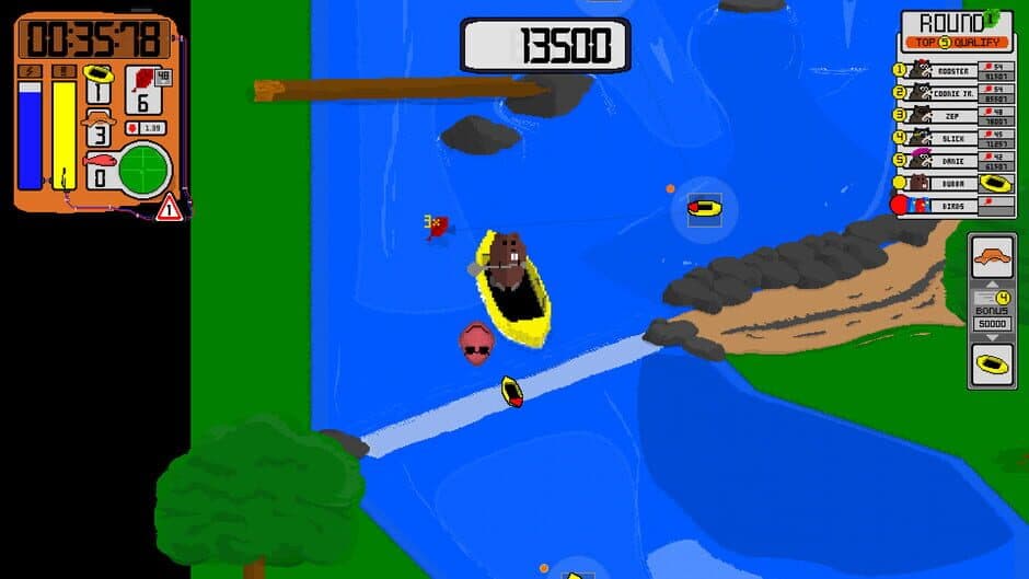 Beaver Fun River Run: Steam Edition screenshot 2