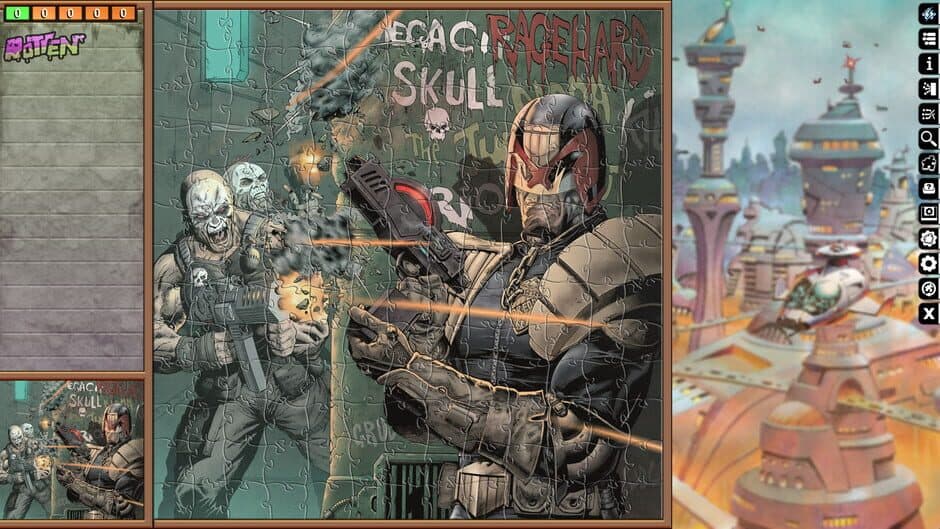 Pixel Puzzles Ultimate: Puzzle Pack 2000 AD screenshot 1