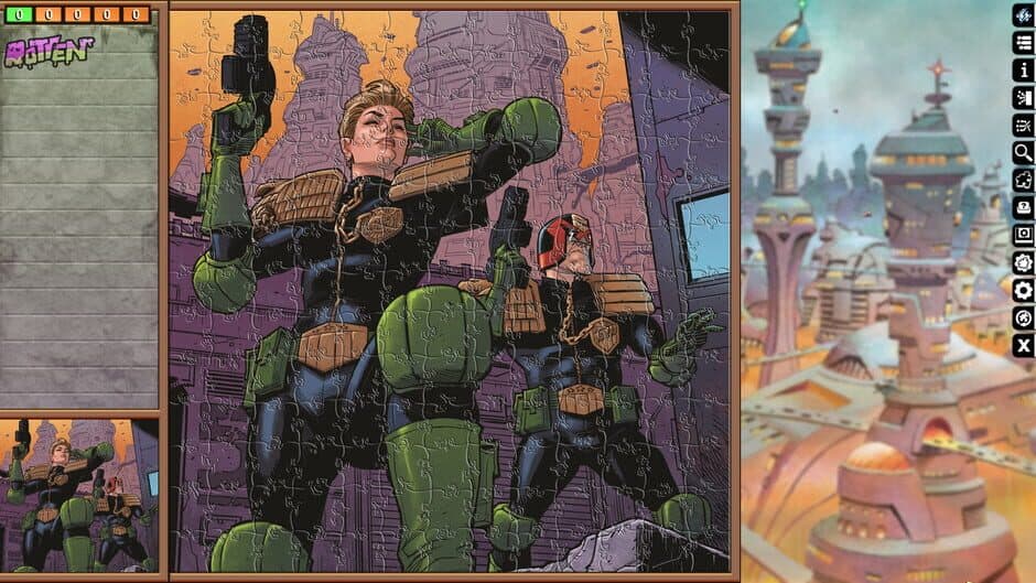 Pixel Puzzles Ultimate: Puzzle Pack 2000 AD screenshot 4