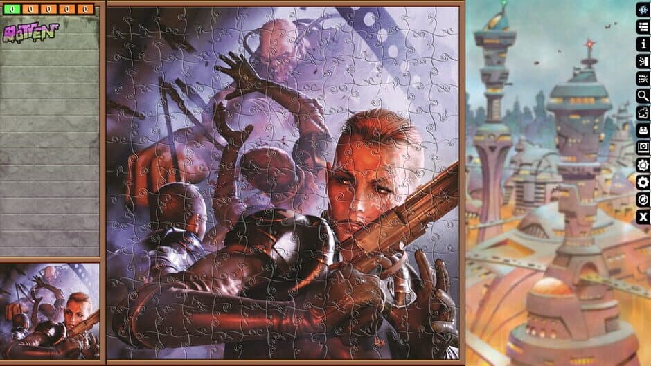 Pixel Puzzles Ultimate: Puzzle Pack 2000 AD screenshot 6