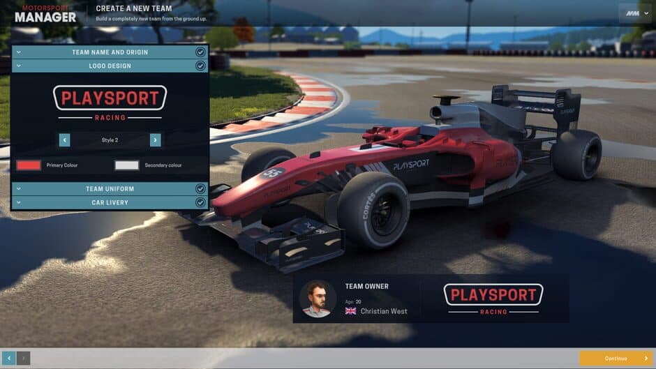 Motorsport Manager: Create Your Own Team screenshot 1