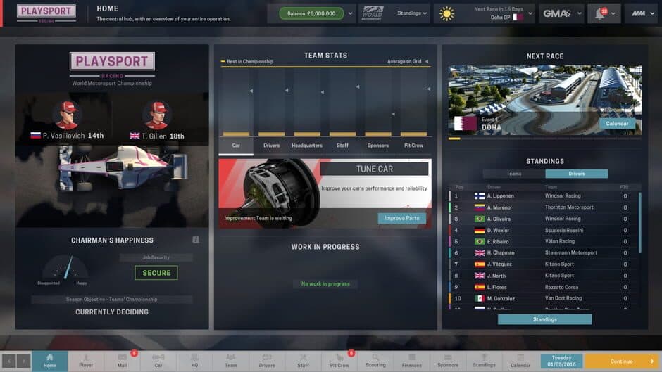 Motorsport Manager: Create Your Own Team screenshot 6