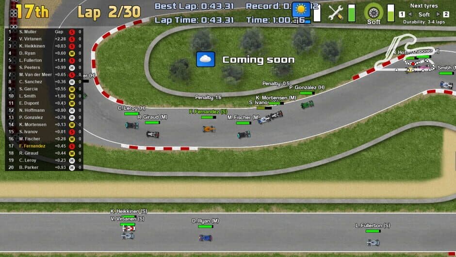 Ultimate Racing 2D 2 screenshot 2
