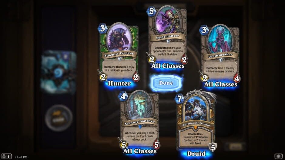 Hearthstone: Knights of the Frozen Throne screenshot 2