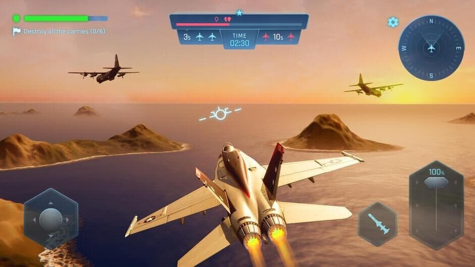 Sky Warriors: Blazing Clouds screenshot 1