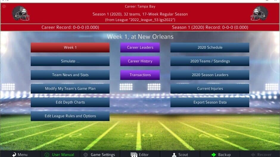 Pro Strategy Football 2022 screenshot 4