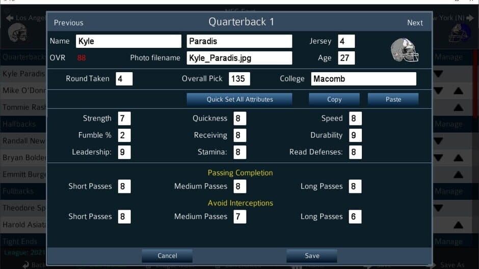 Pro Strategy Football 2022 screenshot 1