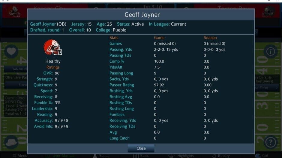 Pro Strategy Football 2022 screenshot 2