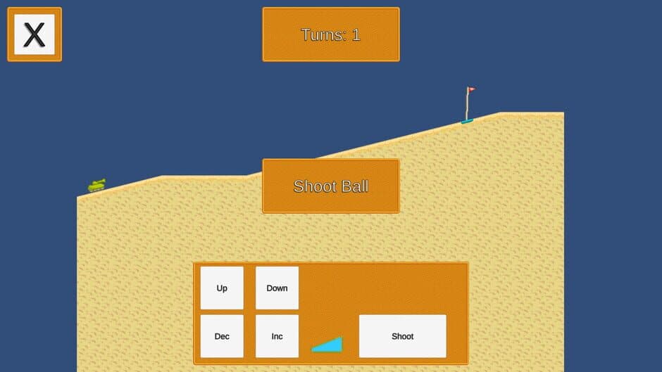 Tank Golfing screenshot 2