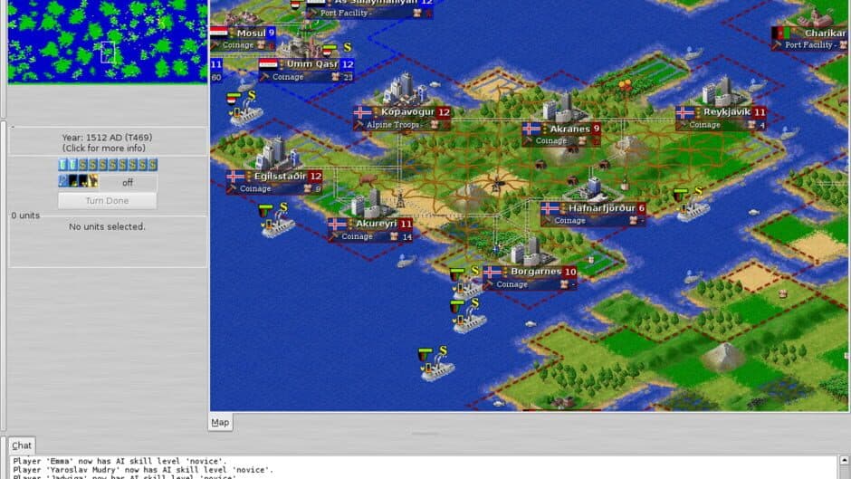 Freeciv screenshot 2